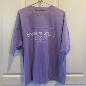 Vintage 90’s Fully Embroidered Brooklyn Express Jeans Co.  T-Shirt XL